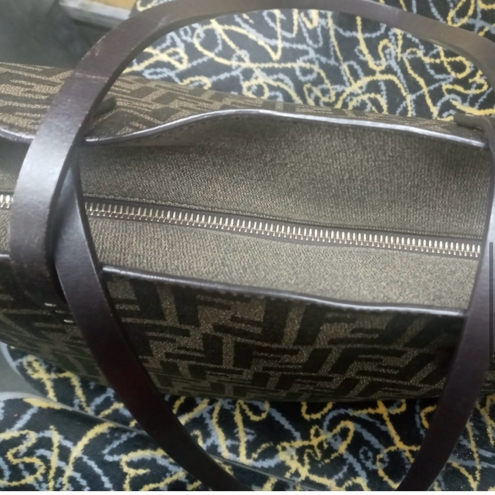 Fendi Zucca brown shopper tote - Picture 5 of 6